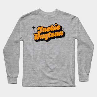 Jackie Daytona - Retro Classic Typography Style Long Sleeve T-Shirt